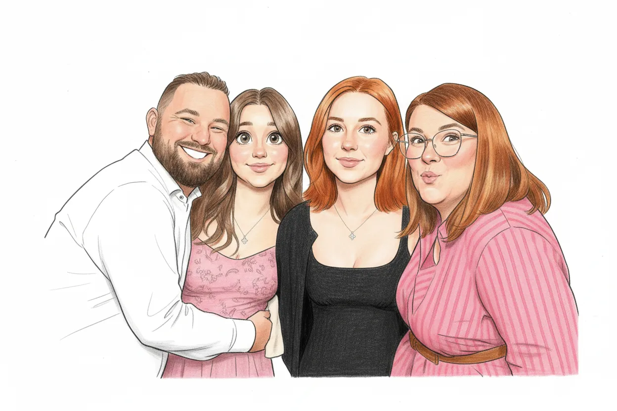 KI-Ergebnis: Karikatur