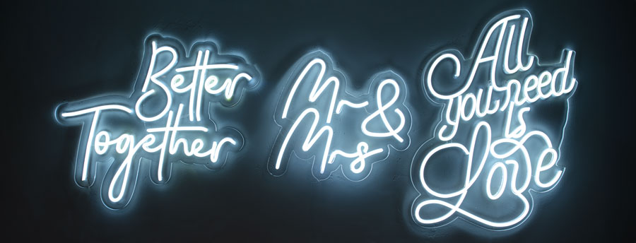 Neon LED Schilder